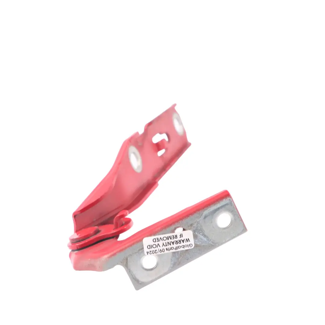 Front Hood Bonnet Hinge Left N/S Brilliant Red Y8J to Audi A4 B7 with Part number 8E0823301E Audi A4 B7 Front Hood Bonnet Hinge Left N/S Brilliant Red Y8J - SKU 8E0823301E-BRR - Part number 8E0823301E