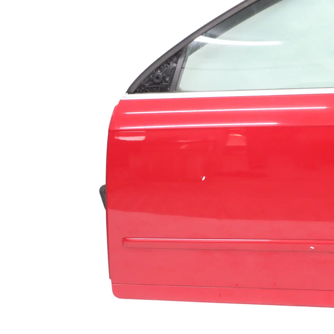 Audi A4 B7 Front Door Left N/S Door Panel Cover Brilliant Red - Y3J - SKU 8E0831051J-BRR - Part number 8E0831051J