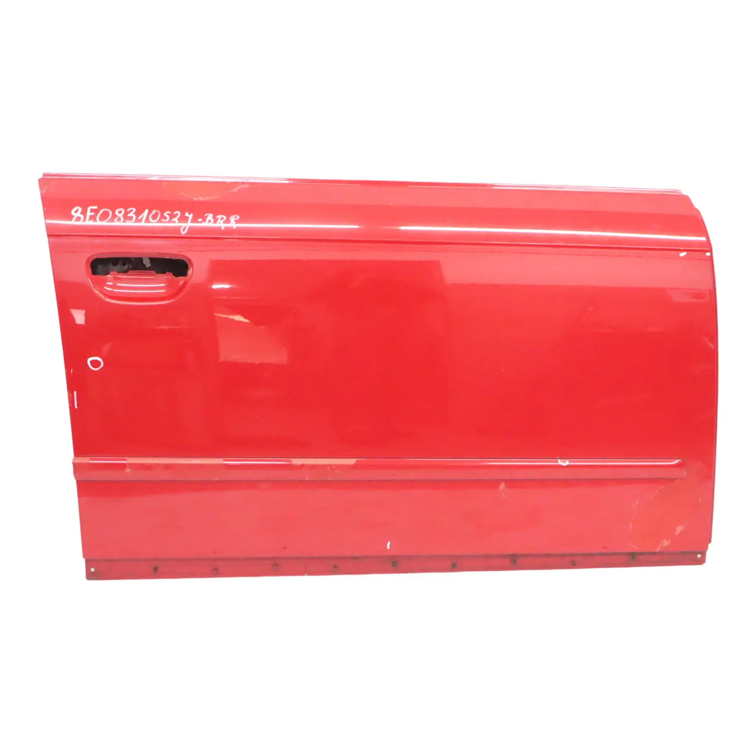 Audi A4 B7 Porta Anteriore Destra Copri Pannello Porta Brilliant Red - Y3J