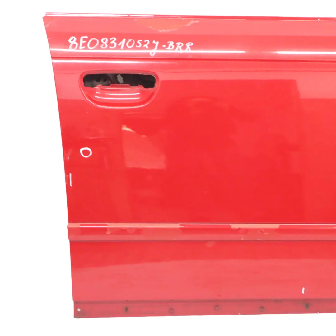 Audi A4 B7 Front Door Right O/S Door Panel Cover Brilliant Red - Y3J - SKU 8E0831052J-BRR - Part number 8E0831052J