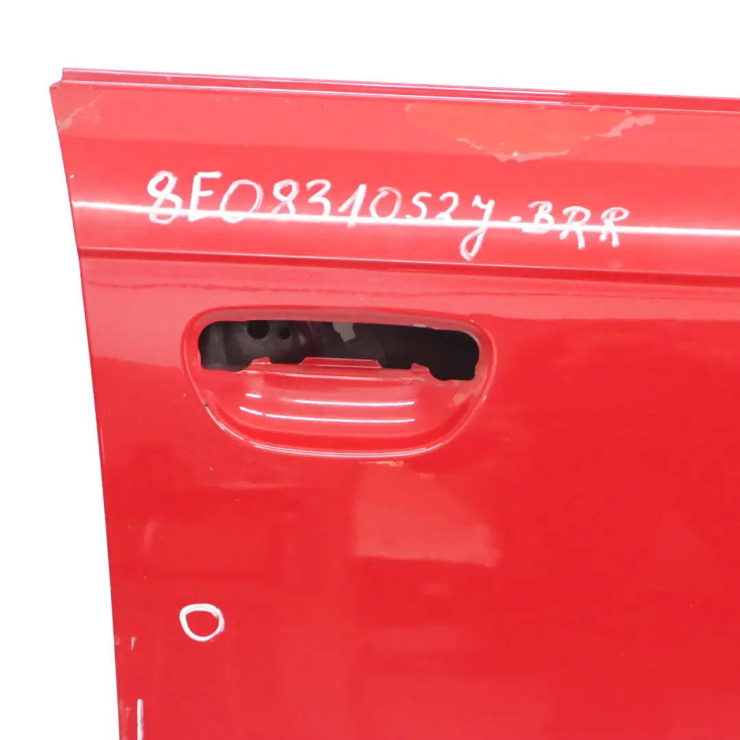 Front Door Right O/S Door Panel Cover Brilliant Red - Y3J to Audi A4 B7 with Part number 8E0831052J Audi A4 B7 Front Door Right O/S Door Panel Cover Brilliant Red - Y3J - SKU 8E0831052J-BRR - Part number 8E0831052J