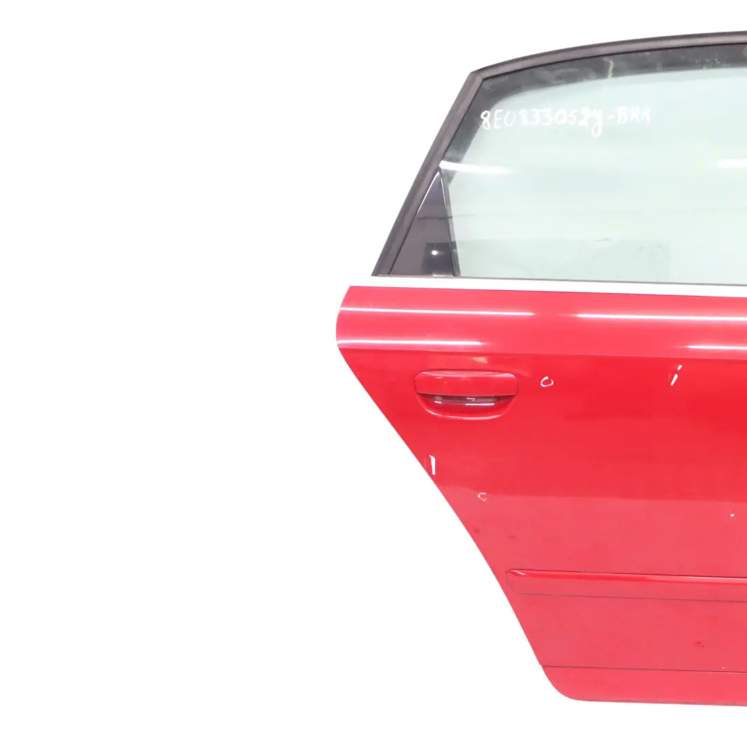 Tür Hinten Rechts Brillantrot - Y3J für Audi A4 B7 Avant mit Teilenummer 8E0833052J Audi A4 B7 Avant Tür Hinten Rechts Brillantrot - Y3J - SKU 8E0833052J-BRR - Teilenummer 8E0833052J