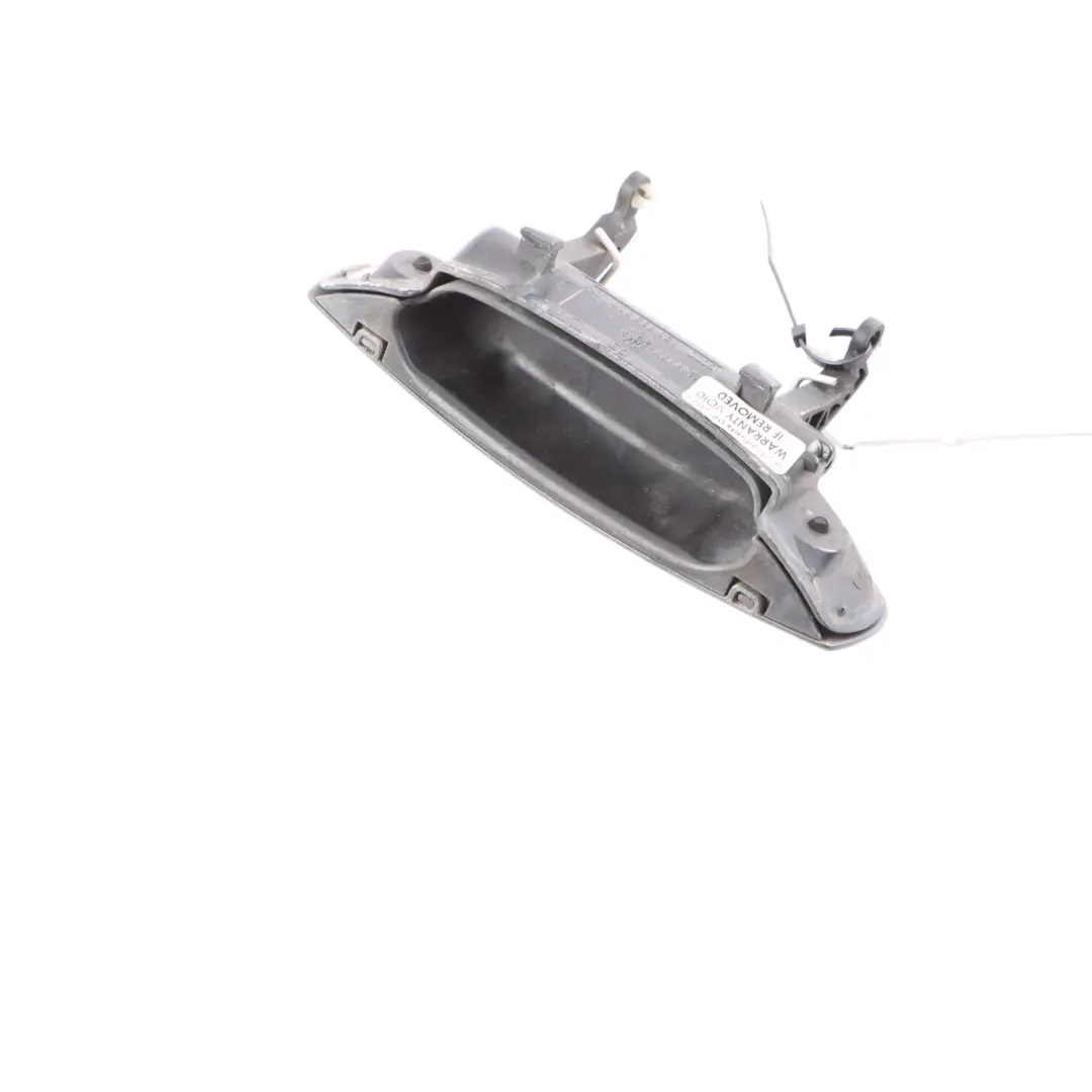 Handle Grab Rear Door Right O/S Outside Dolphin Grey X7Z to Audi A3 8P with Part number 8E0839207 Audi A3 8P Handle Grab Rear Door Right O/S Outside Dolphin Grey X7Z - SKU 8E0839207-DGM - Part number 8E0839207
