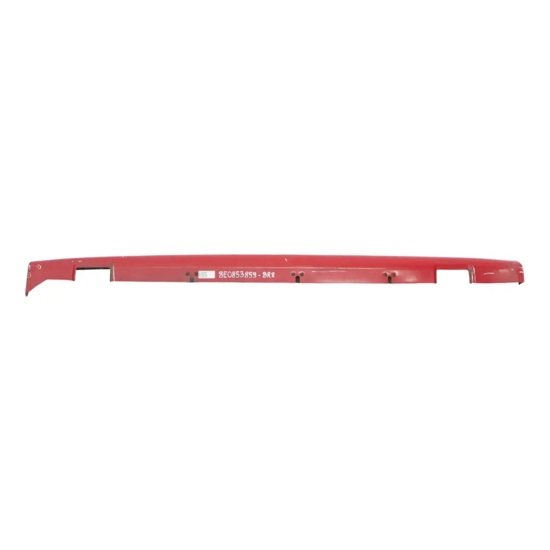 Audi A4 B7 Side Skirt Left N/S Door Sill Cover Panel Brilliant Red Y3J - SKU 8E0853859-BRR - Part number 8E0853859