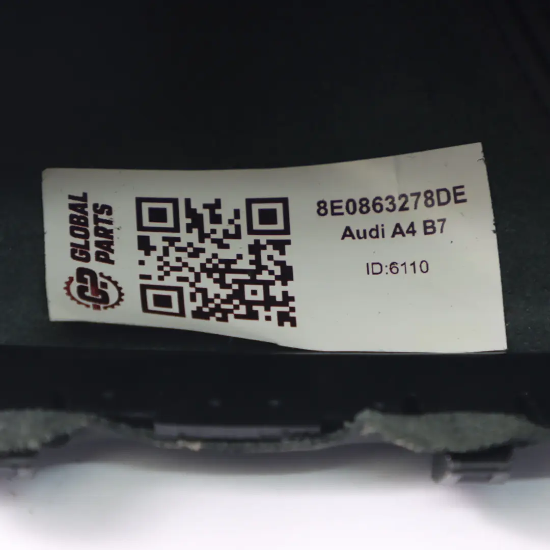 Poignée de levier de vitesse 6 vitesses en cuir Audi A4 B7 - SKU 8E0863278DE - Numéro de pièce 8E0863278DE