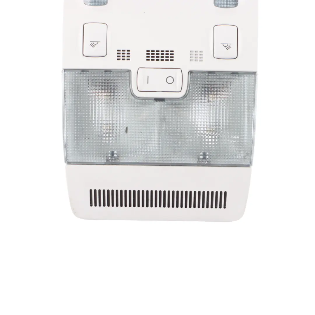Audi A3 8P Interior Courtesy Headliner Read Light Lamp Switch Panel - SKU 8E0947135D - Part number 8E0947135D