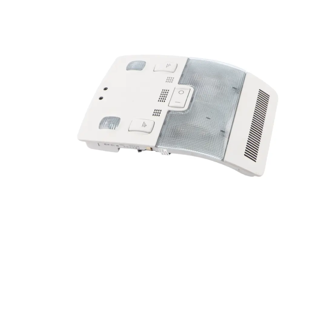 Audi A3 8P Interior Courtesy Headliner Read Light Lamp Switch Panel - SKU 8E0947135D - Part number 8E0947135D