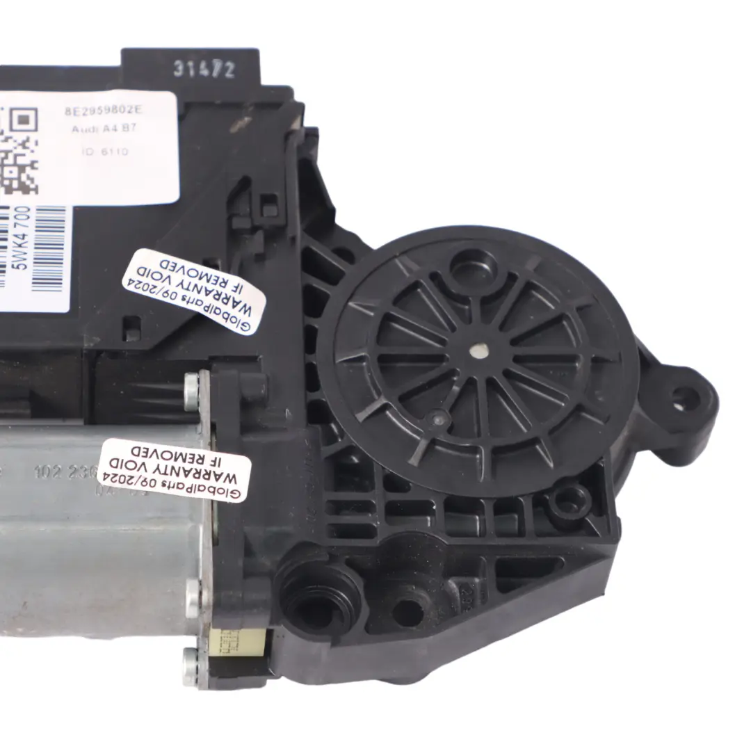Driver's Door Window Lifter Motor Front Right O/S 8E2959802B to Audi A4 B7 with Part number 8E2959802E Audi A4 B7 Driver's Door Window Lifter Motor Front Right O/S 8E2959802B - SKU RHD-8E2959802E - Part number 8E2959802E