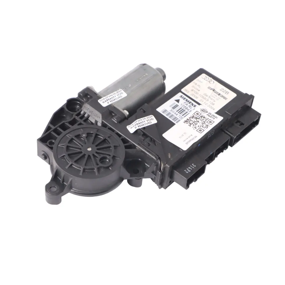 Driver's Door Window Lifter Motor Front Right O/S 8E2959802B to Audi A4 B7 with Part number 8E2959802E Audi A4 B7 Driver's Door Window Lifter Motor Front Right O/S 8E2959802B - SKU RHD-8E2959802E - Part number 8E2959802E