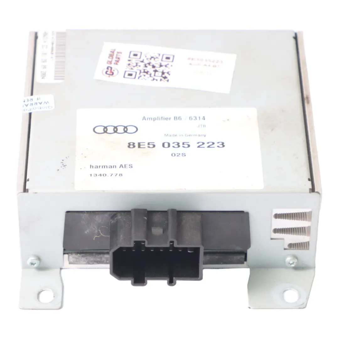 Stereo Radio Sound Audio Amplifier Module Harman to Audi A4 B7 with Part number 8E5035223 Audi A4 B7 Stereo Radio Sound Audio Amplifier Module Harman - SKU 8E5035223 - Part number 8E5035223