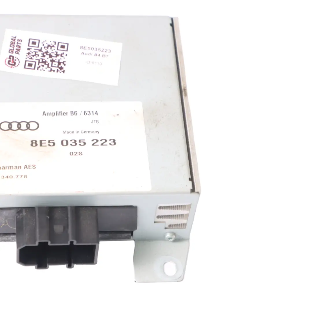 Moduł Wzmacniacz Harman do Audi A4 B7 o numerze 8E5035223 Audi A4 B7 Moduł Wzmacniacz Harman - SKU 8E5035223 - Numer Części 8E5035223