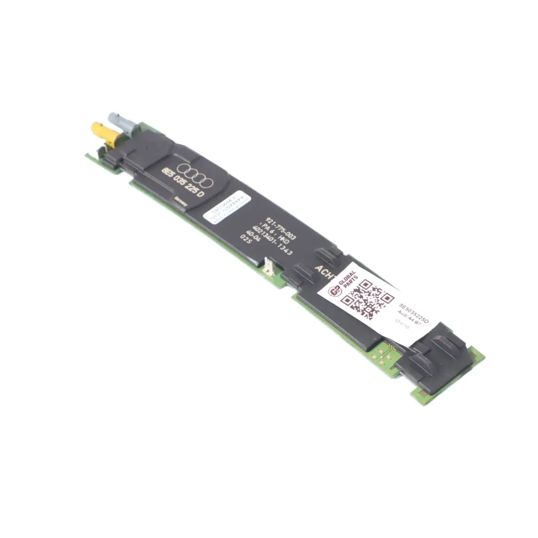 Modulo amplificatore antenna finestra per Audi A4 B7 con numero di parte 8E5035225D Audi A4 B7 Modulo amplificatore antenna finestra - SKU 8E5035225D - Numero di parte 8E5035225D