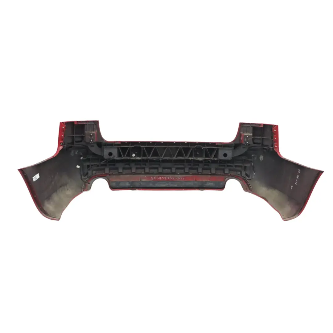 Bumper Trim Panel Cover Brilliant Red - Y3J to Audi A4 B7 Rear with Part number 8E5807303 Audi A4 B7 Rear Bumper Trim Panel Cover Brilliant Red - Y3J - SKU 8E5807303-BRR - Part number 8E5807303