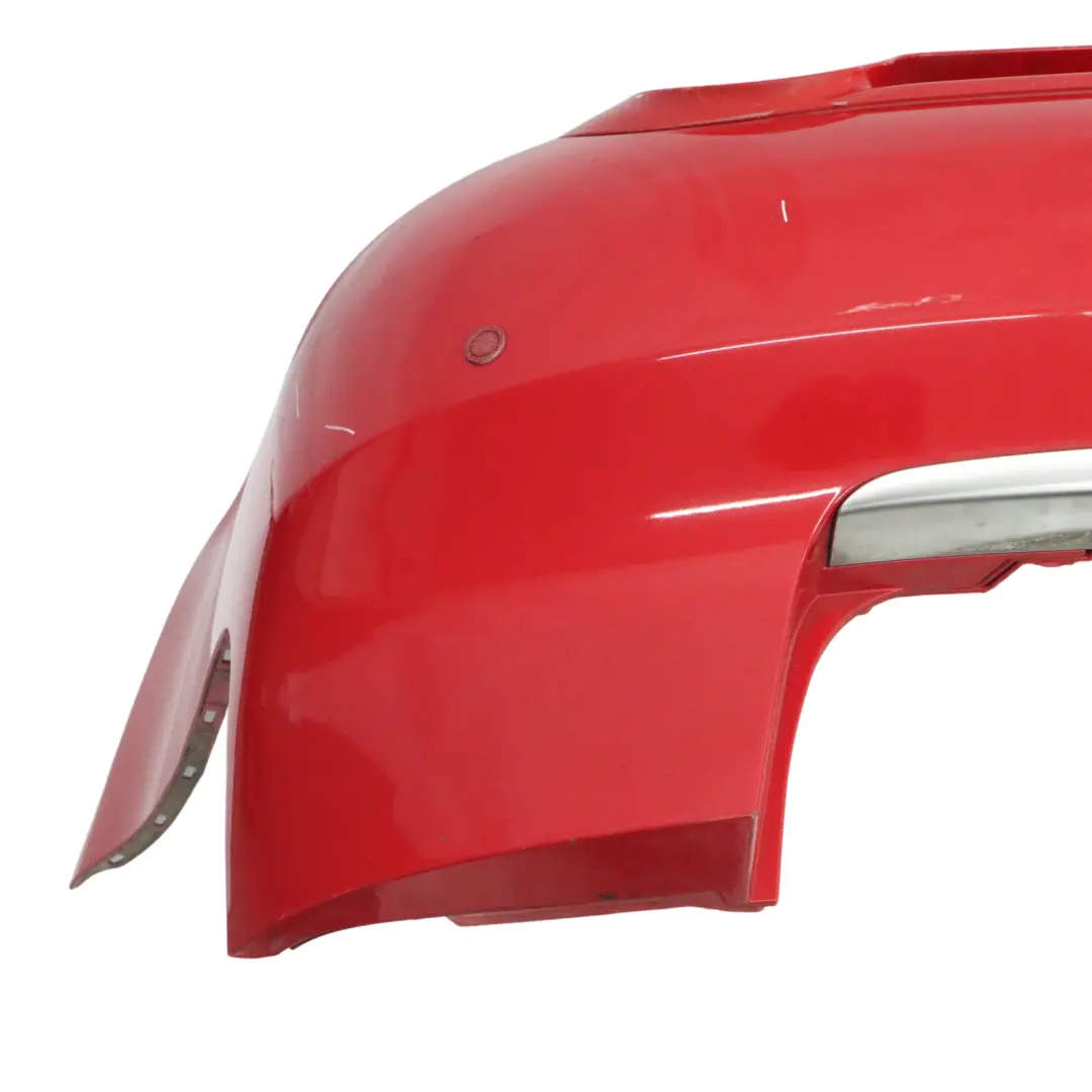 Bumper Trim Panel Cover Brilliant Red - Y3J to Audi A4 B7 Rear with Part number 8E5807303 Audi A4 B7 Rear Bumper Trim Panel Cover Brilliant Red - Y3J - SKU 8E5807303-BRR - Part number 8E5807303