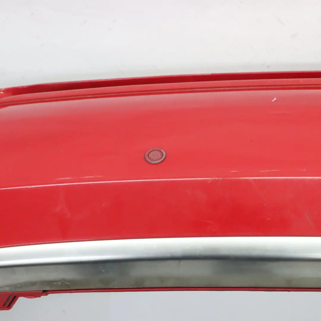 Audi A4 B7 Rear Bumper Trim Panel Cover Brilliant Red - Y3J - SKU 8E5807303-BRR - Part number 8E5807303