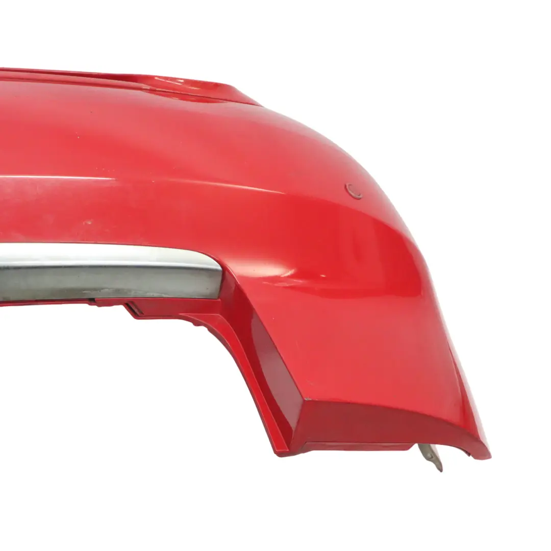 Audi A4 B7 Rear Bumper Trim Panel Cover Brilliant Red - Y3J - SKU 8E5807303-BRR - Part number 8E5807303