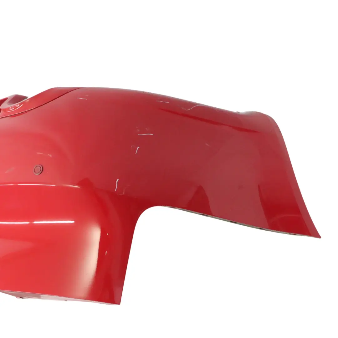 Audi A4 B7 Rear Bumper Trim Panel Cover Brilliant Red - Y3J - SKU 8E5807303-BRR - Part number 8E5807303