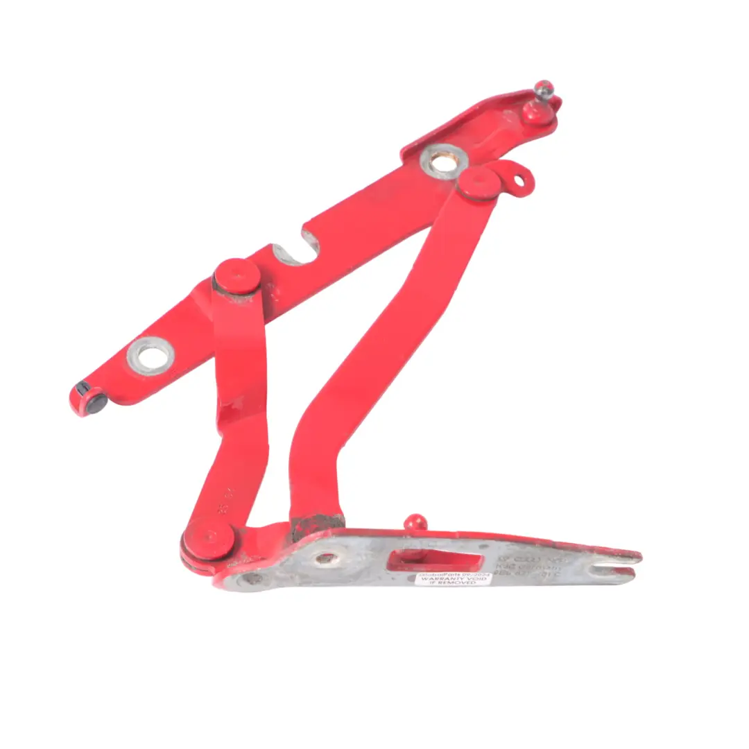 Boot Lid Hinge Left N/S Trunk Tailgate Portimao Brilliant Red - Y3J to Audi A4 B7 with Part number 8E5827301C-BRR Audi A4 B7 Boot Lid Hinge Left N/S Trunk Tailgate Portimao Brilliant Red - Y3J - SKU 8E5827301C-BRR - Part number 8E5827301C-BRR