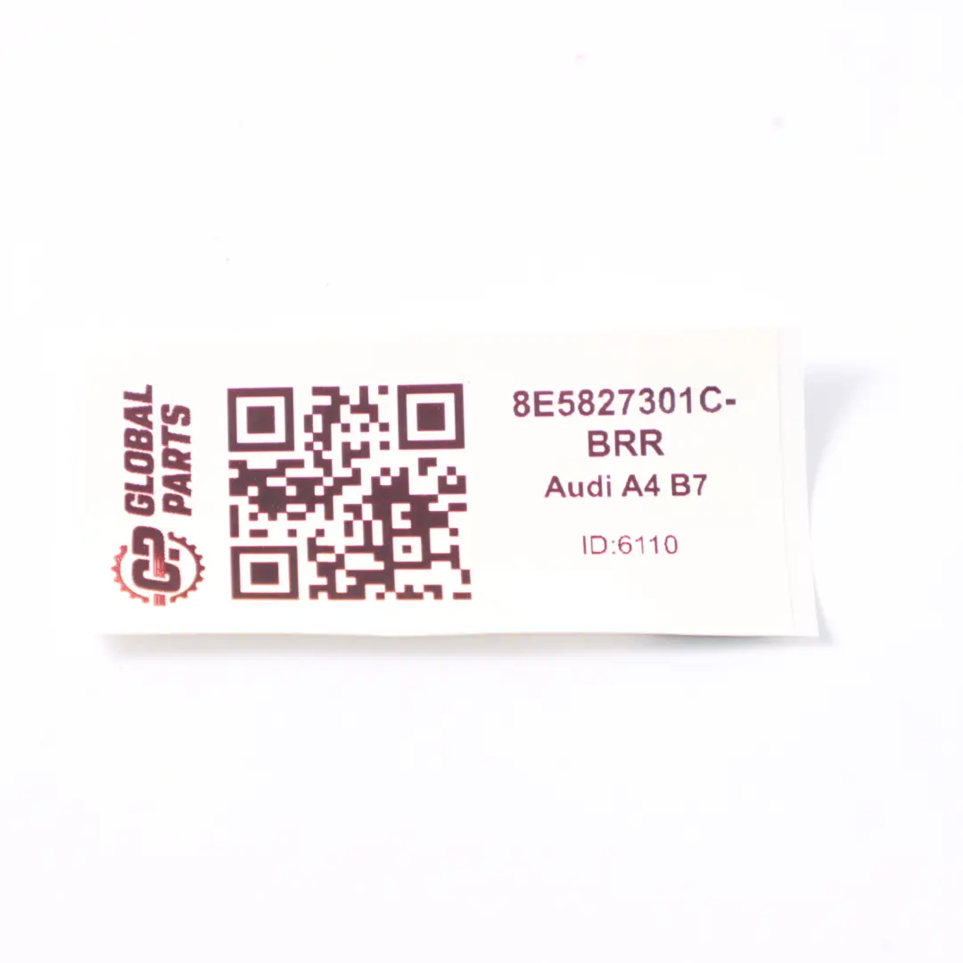 Audi A4 B7 Cerniera bagagliaio sinistro posteriore Portimao Rosso brillante Y3J - SKU 8E5827301C-BRR - Numero di parte 8E5827301C-BRR
