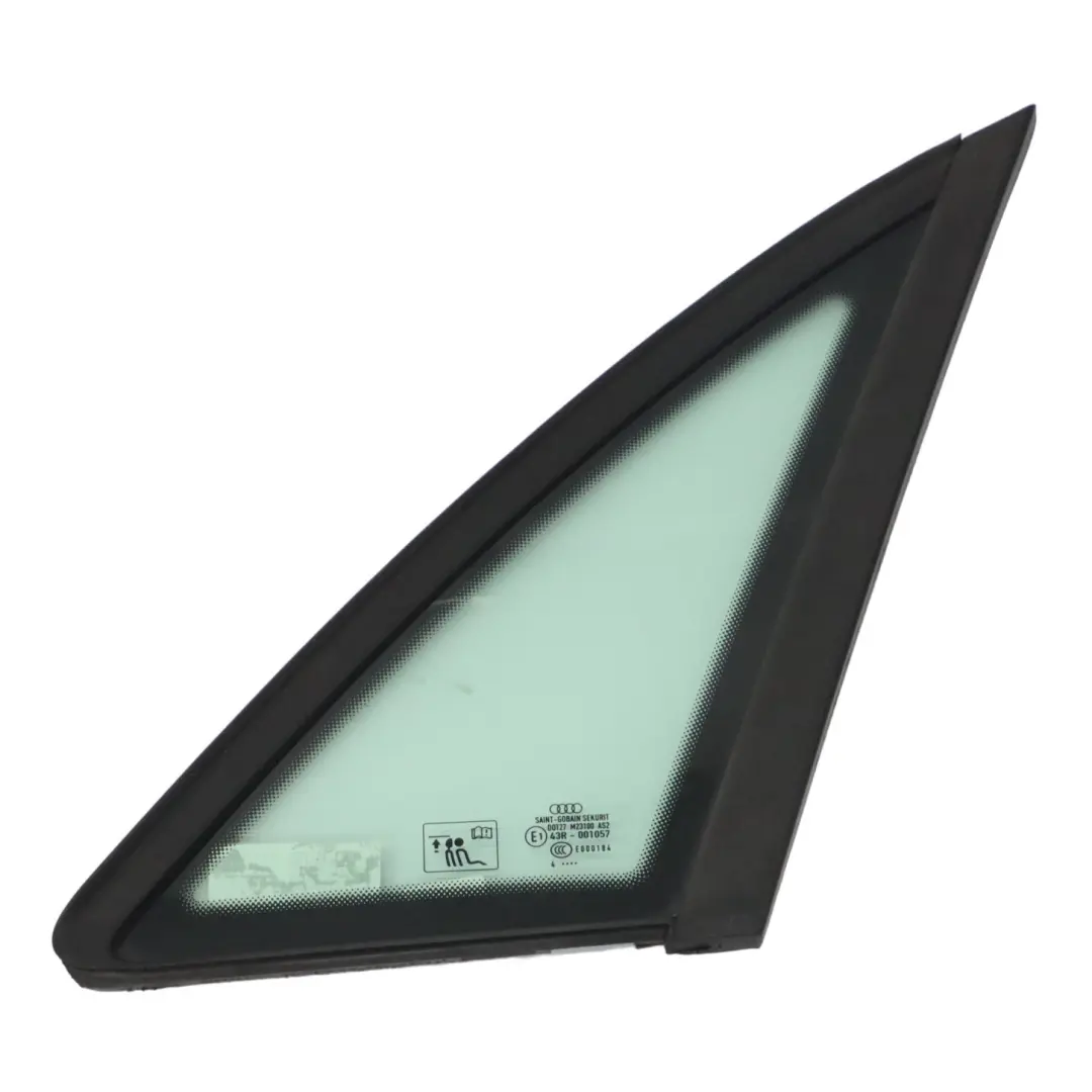 Audi A4 B7 Seite Viertel Glas Fenster Hinten Rechts AS2 8E5845299AA - SKU 8E5845300AA - Teilenummer 8E5845300AA
