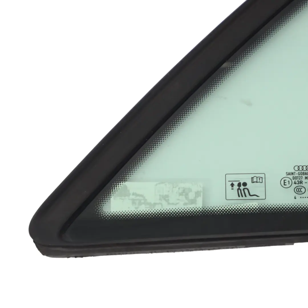 Audi A4 B7 Side Quarter Glass Window Rear Left N/S AS2 - SKU 8E5845299AA - Part number 8E5845299AA