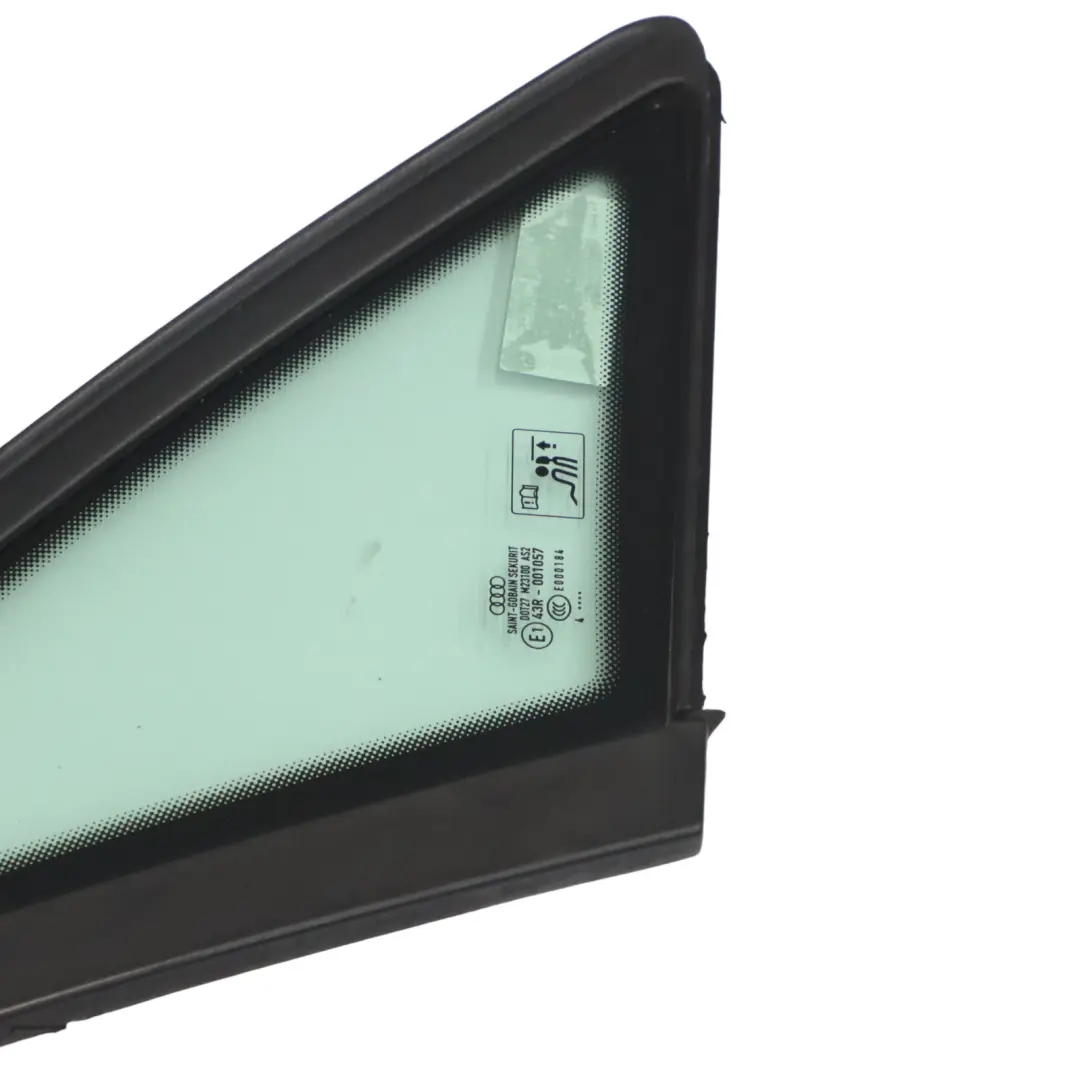 Seite Viertel Glas Fenster Hinten Rechts AS2 8E5845299AA für Audi A4 B7 mit Teilenummer 8E5845300AA Audi A4 B7 Seite Viertel Glas Fenster Hinten Rechts AS2 8E5845299AA - SKU 8E5845300AA - Teilenummer 8E5845300AA