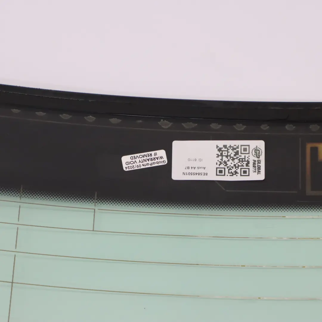 Window Glass Glazing Green AS2 to Audi A4 RS4 Rear with Part number 8E5845501N Audi A4 RS4 Rear Window Glass Glazing Green AS2 - SKU 8E5845501N - Part number 8E5845501N