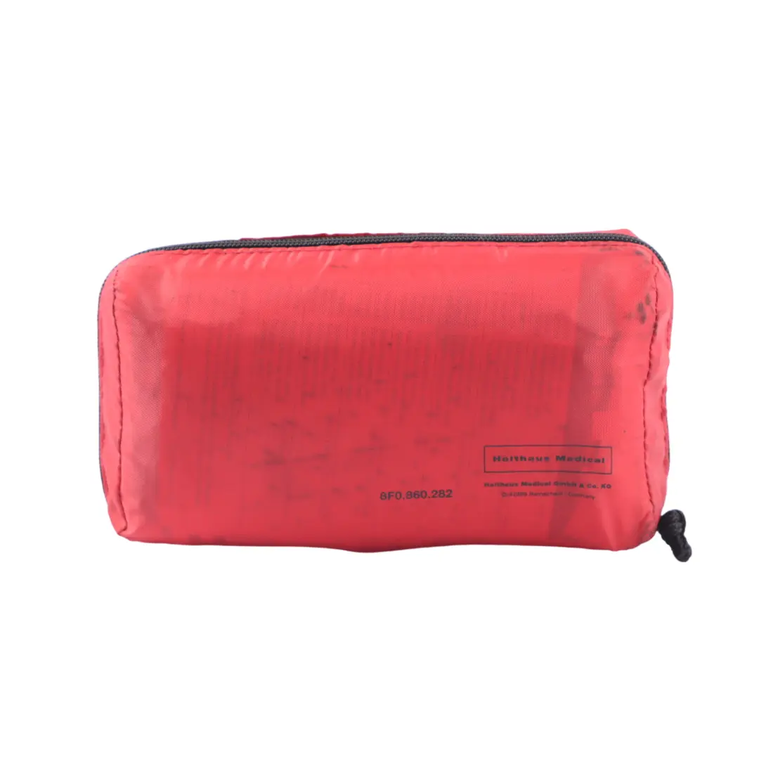  Botiquín universal de primeros auxilios Audi Bolsa roja - SKU 8F0860282 - Número de pieza 8F0860282