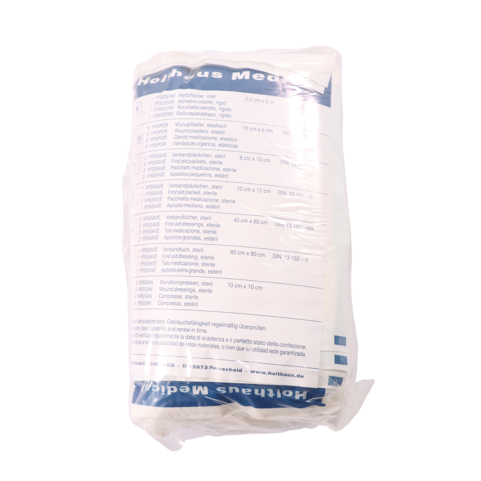 Trousse de premiers secours médicale réfléchissante, trousse de