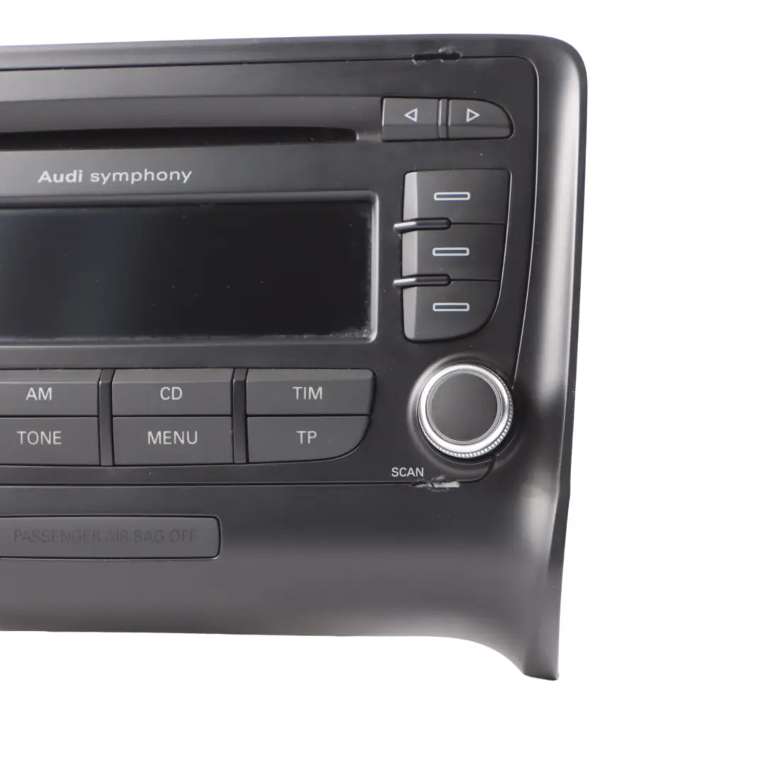 Radio Kopf Einheit CD Audio Player Steuergerät für Audi TT 8J mit Teilenummer 8J0035195G Audi TT 8J Radio Kopf Einheit CD Audio Player Steuergerät - SKU 8J0035195G - Teilenummer 8J0035195G