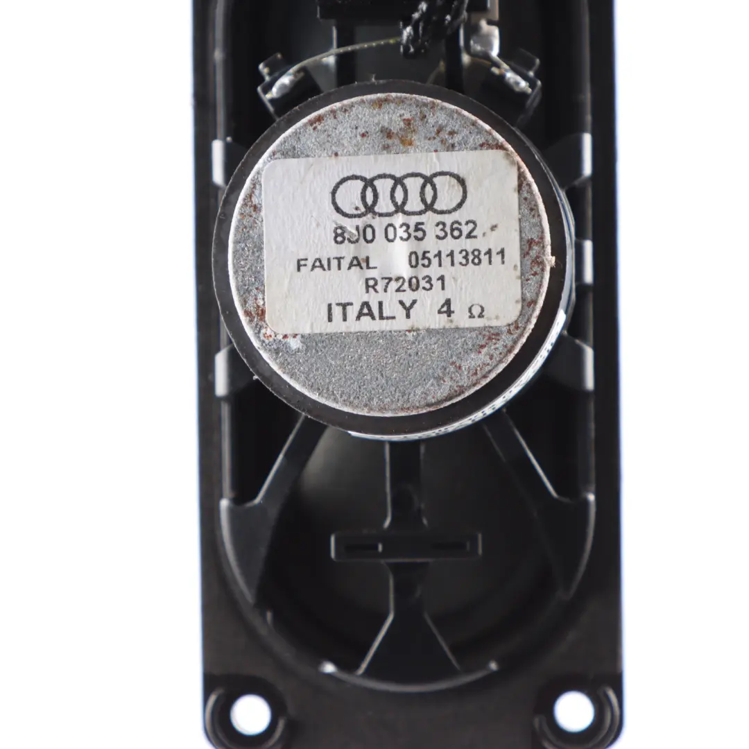 Cruscotto Altoparlante audio Centro per Audi TT 8J con numero di parte 8J0035362 Audi TT 8J Cruscotto Altoparlante audio Centro - SKU 8J0035362 - Numero di parte 8J0035362