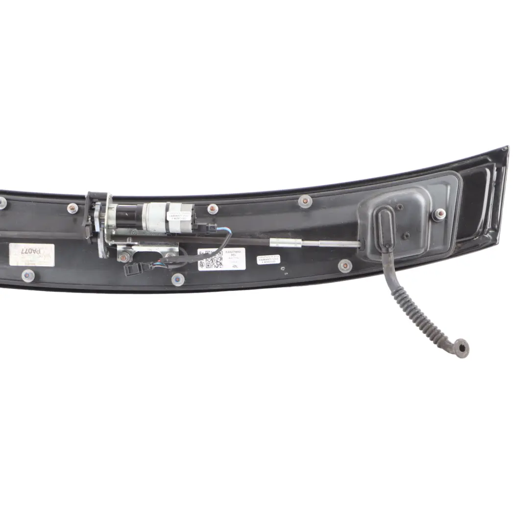 Audi TT 8J Rear Spoiler Tailgate Trunk Electric Trim Panel Brilliant Black - Y9B - SKU 8J0827948D-BBL - Part number 8J0827948D
