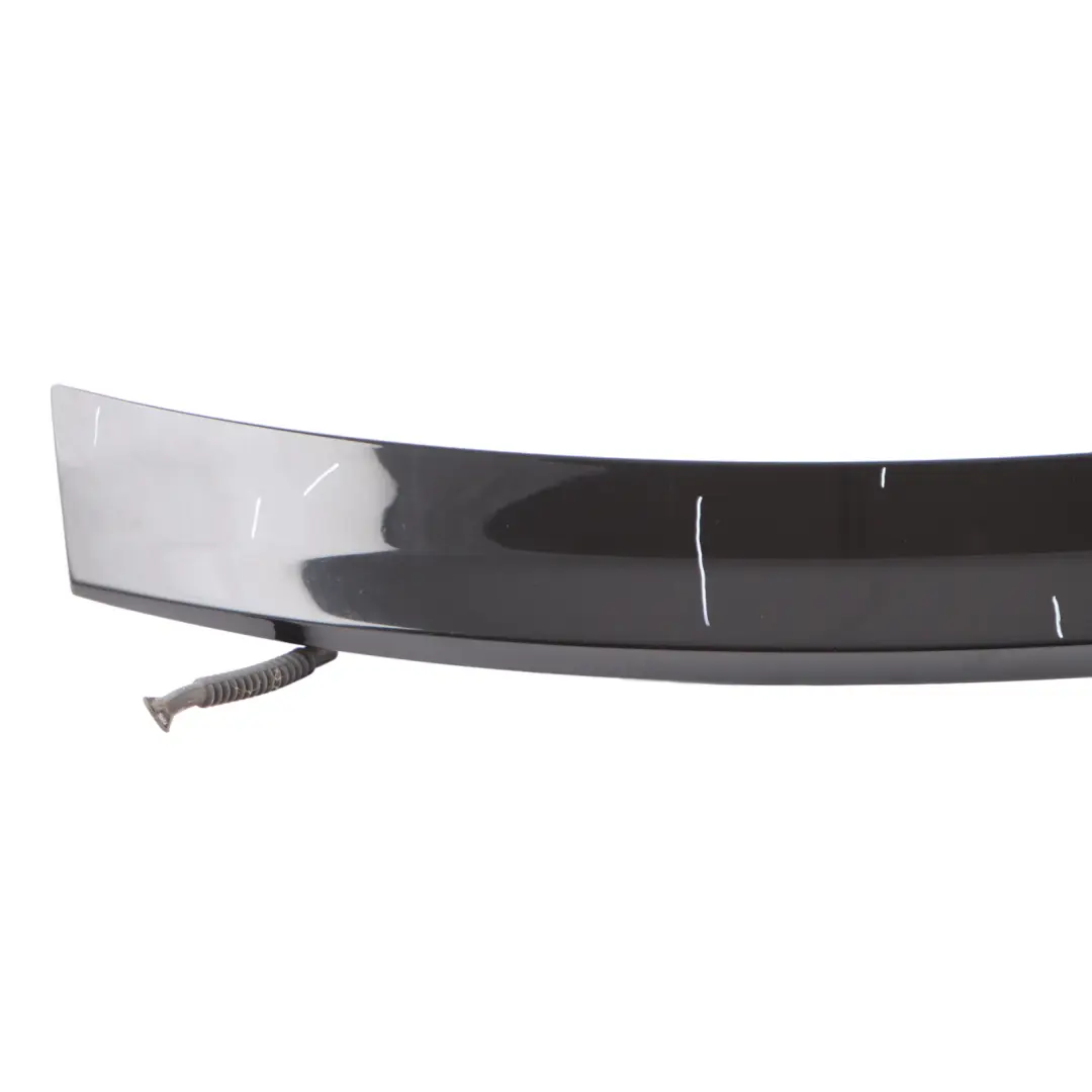 Spoiler Tailgate Trunk Electric Trim Panel Brilliant Black - Y9B to Audi TT 8J Rear with Part number 8J0827948D Audi TT 8J Rear Spoiler Tailgate Trunk Electric Trim Panel Brilliant Black - Y9B - SKU 8J0827948D-BBL - Part number 8J0827948D