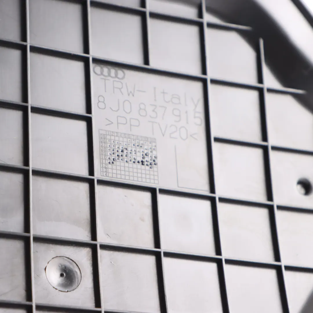 Türschloss Schalter Verkleidung Vorne Links Blende Schwarz für Audi TT 8J mit Teilenummer 8J0837915 Audi TT 8J Türschloss Schalter Verkleidung Vorne Links Blende Schwarz - SKU 8J0837915 - Teilenummer 8J0837915