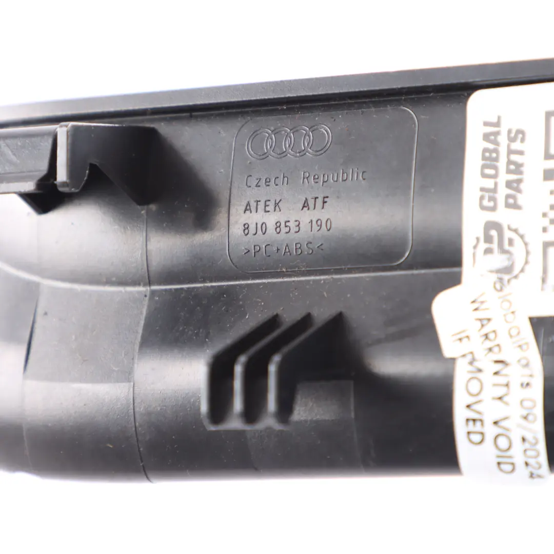 Mittelkonsole Armaturenbrett Vorne Platte Abdeckung Trim für Audi TT 8J mit Teilenummer 8J0853190 Audi TT 8J Mittelkonsole Armaturenbrett Vorne Platte Abdeckung Trim - SKU 8J0853190 - Teilenummer 8J0853190