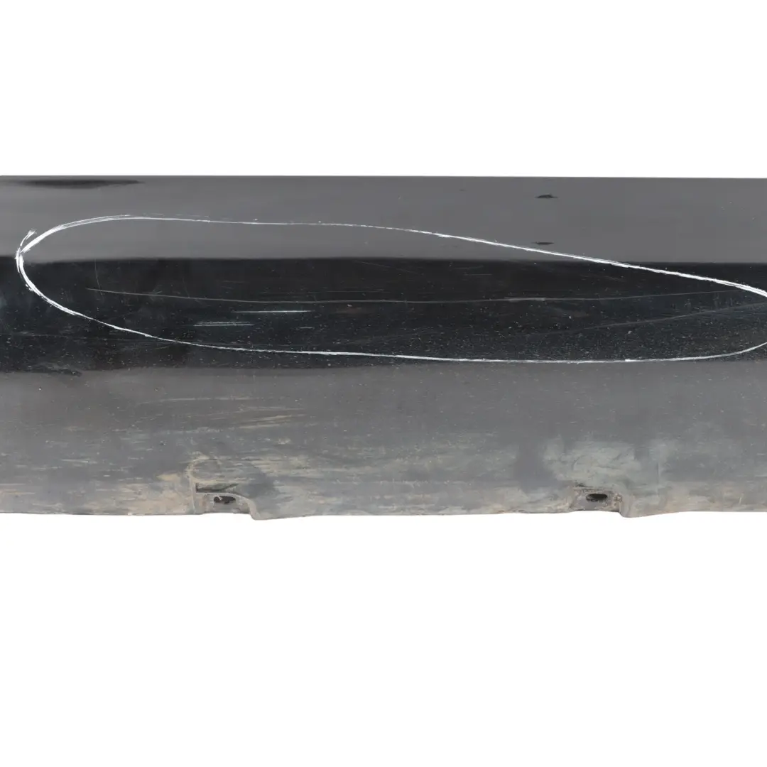 Side Skirt Door Sill Cover Right O/S Panel Brilliant Black - Y9B to Audi TT 8J with Part number 8J0853856D Audi TT 8J Side Skirt Door Sill Cover Right O/S Panel Brilliant Black - Y9B - SKU 8J0853856D-BBL - Part number 8J0853856D
