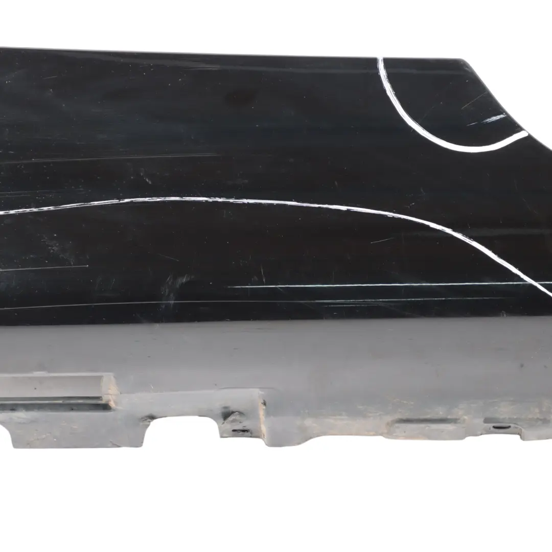 Side Skirt Door Sill Cover Right O/S Panel Brilliant Black - Y9B to Audi TT 8J with Part number 8J0853856D Audi TT 8J Side Skirt Door Sill Cover Right O/S Panel Brilliant Black - Y9B - SKU 8J0853856D-BBL - Part number 8J0853856D