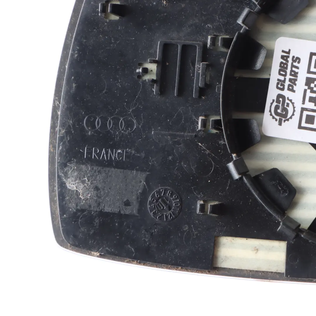 Audi TT 8J Specchio Alare Vetro Sinistro Porta - SKU 8J0857535D - Numero di parte 8J0857535D
