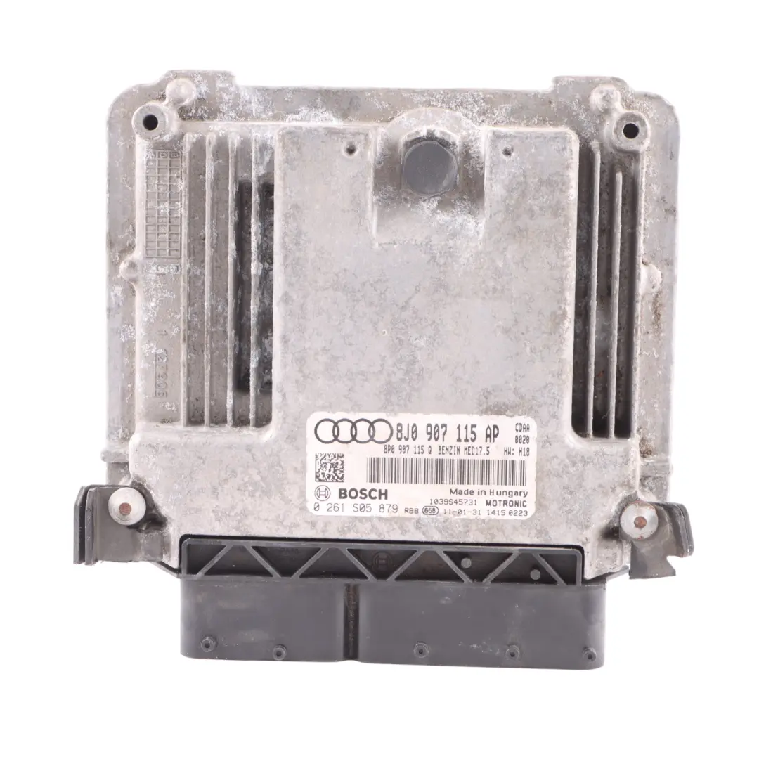 Audi TT 8J 1.8 TFSI CDAA 160HP Engine Control Unit Manual - SKU 8J0907115AP - Part number 8J0907115AP