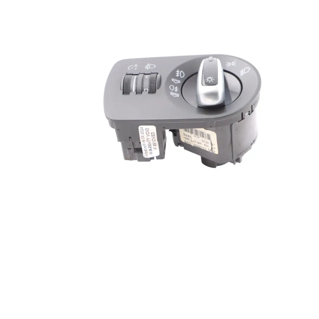 Audi TT 8J Faro Pannello Interruttore Controllo Fari - SKU 8J2941531AF - Numero di parte 8J2941531AF