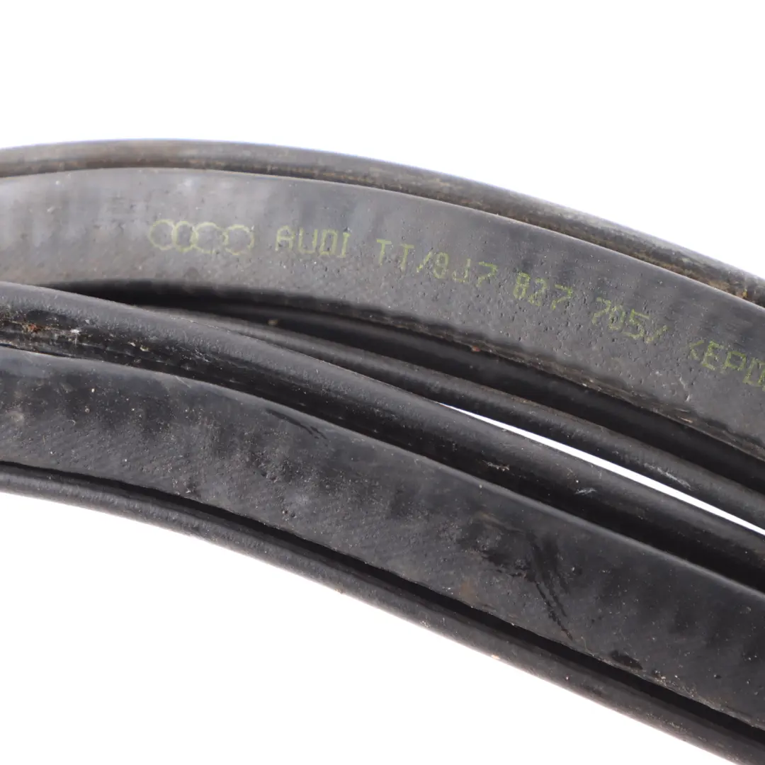 Heckklappe Heckklappe Tür Gummidichtung für Audi TT 8J mit Teilenummer 8J7827705A Audi TT 8J Heckklappe Heckklappe Tür Gummidichtung - SKU 8J7827705A - Teilenummer 8J7827705A