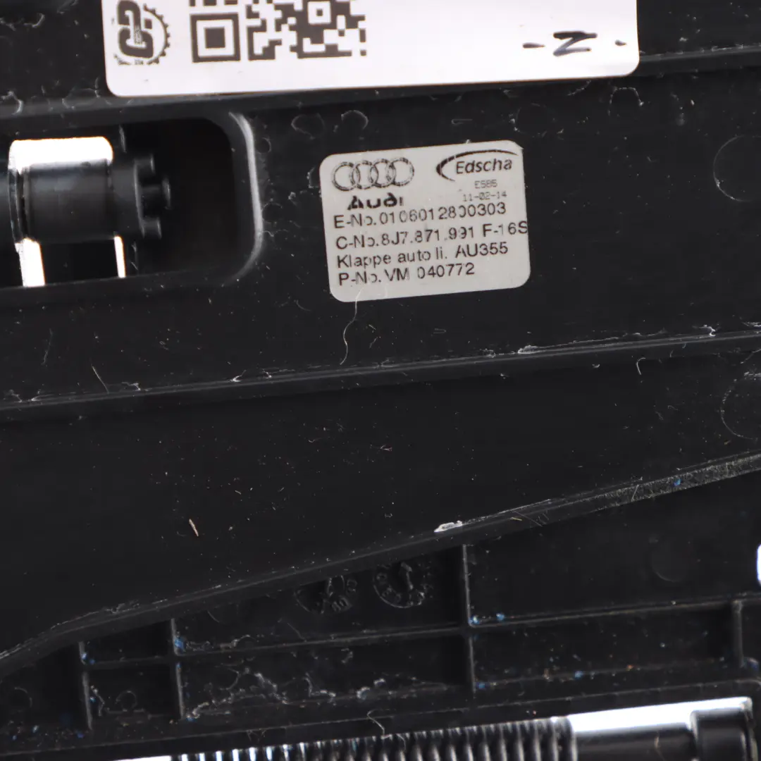 Audi TT MK2 8J Cabrio Faltdach Klappe Motor Abdeckung Links - SKU 8J7871991F - Teilenummer 8J7871991F