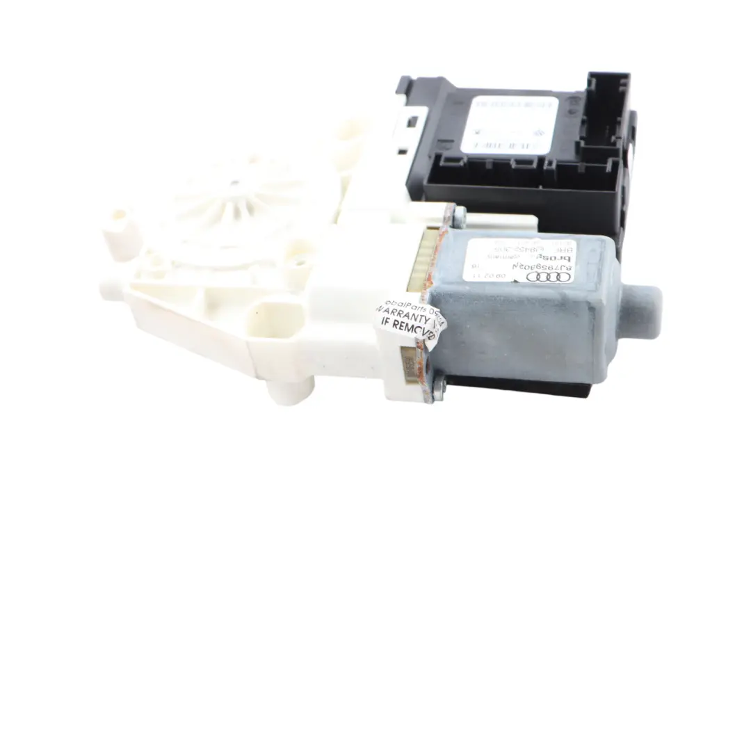 Lifter Motor Front Right Door O/S Window Drive Control to Audi TT 8J with Part number 8J7959802M Audi TT 8J Lifter Motor Front Right Door O/S Window Drive Control - SKU 8J7959802M - Part number 8J7959802M