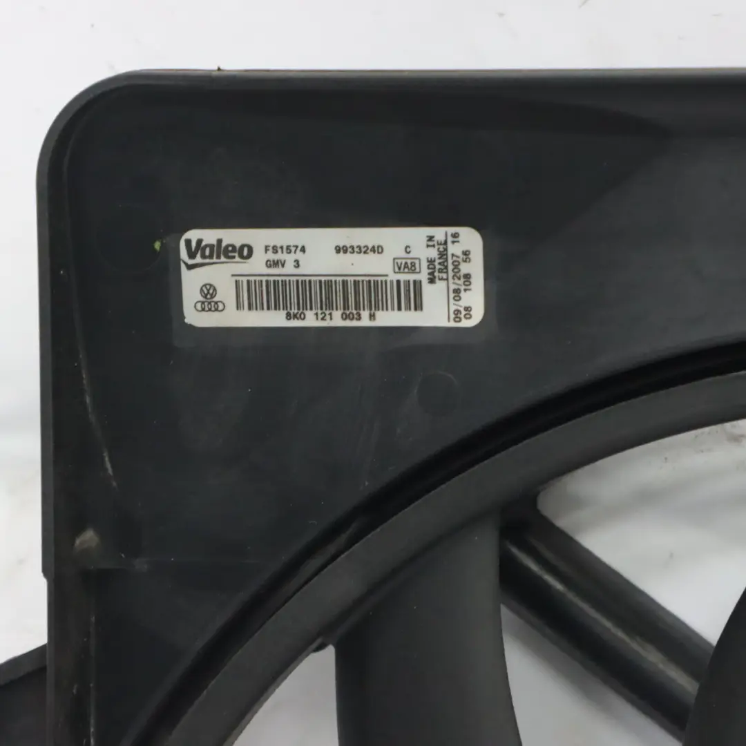 Audi A5 8T 3.0 TDI CAPA Copriventola Radiatore - SKU 8K0121003H - Numero di parte 8K0121003H