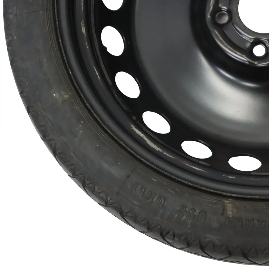 Audi A4 B8 Rueda Repuesto Acero R19 Continental Neumático 125/70 - SKU 8K0601027 - Número de pieza 8K0601027