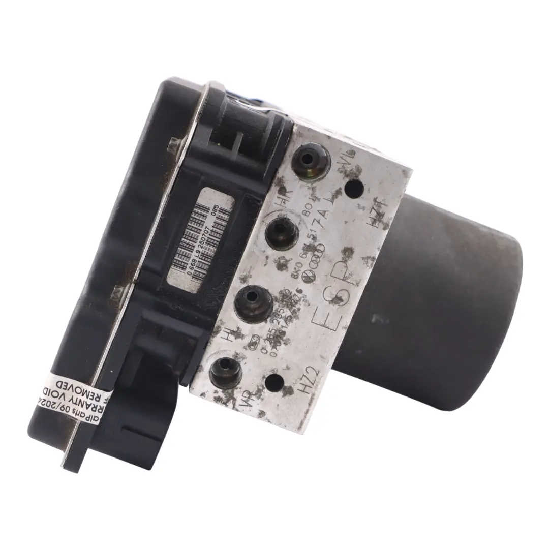 Pompe de Freinage ABS Module ESP Contrôle Hydraulique pour Audi A5 8T à propos du numéro de pièce 8K0614517AL Audi A5 8T Pompe de Freinage ABS Module ESP Contrôle Hydraulique - SKU 8K0614517AL - Numéro de pièce 8K0614517AL
