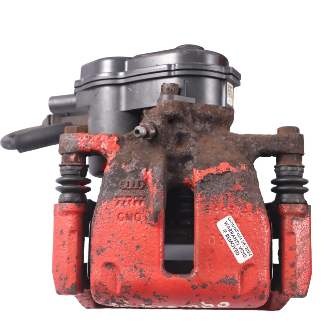 Audi A4 B8 A5 8T Etrier de frein Avant Arrière Frein de Roue Set Rouge Peint - SKU 8K0615403B-1 - Numéro de pièce 8K0615403B