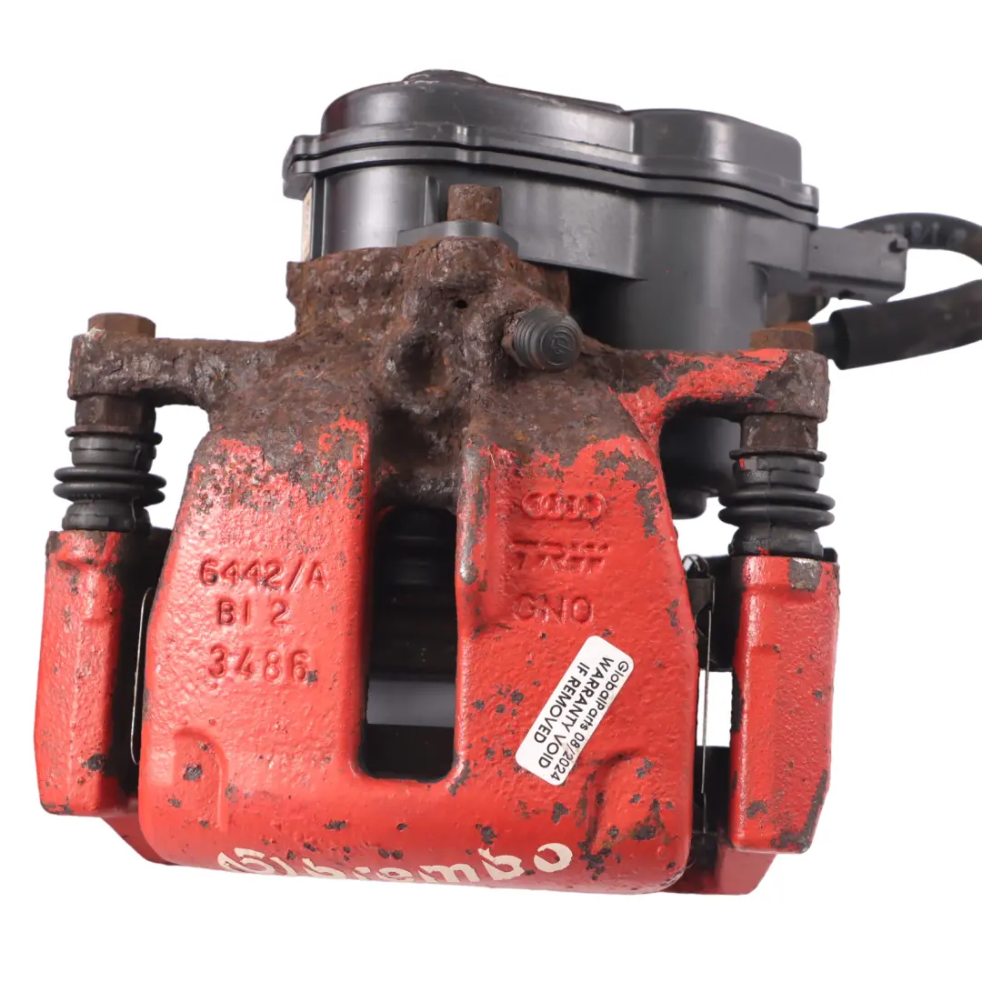 Audi A4 B8 A5 8T Etrier de frein Avant Arrière Frein de Roue Set Rouge Peint - SKU 8K0615403B-1 - Numéro de pièce 8K0615403B