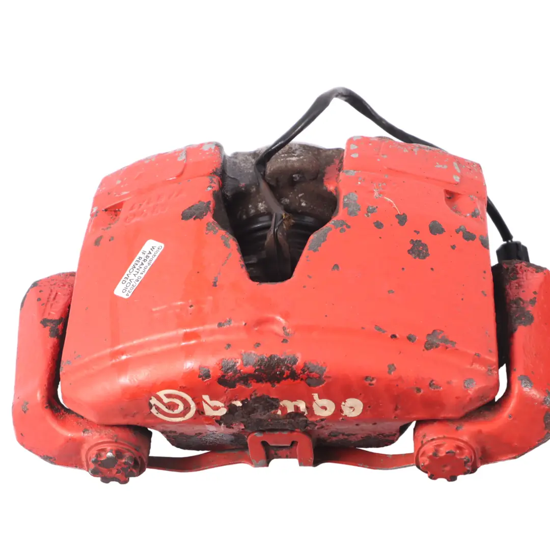 Audi A4 B8 A5 8T Pinza Freno Anteriore Posteriore Unità Freno Ruota Set Rosso - SKU 8K0615403B-1 - Numero di parte 8K0615403B