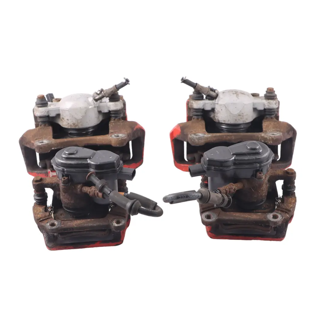 Audi A4 B8 A5 8T Etrier de frein Avant Arrière Frein de Roue Set Rouge Peint - SKU 8K0615403B-1 - Numéro de pièce 8K0615403B